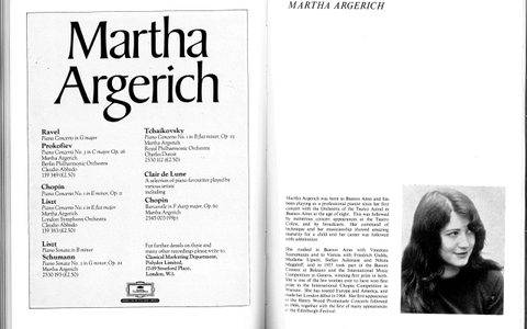 Martha Argerich biography