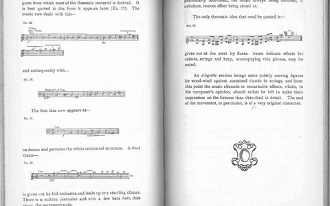 Scan of the Programme for an LSO concert on 15 November 1920 (featuring the premiere of The Planets)